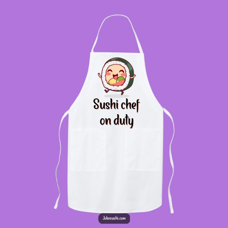 Funny Sushi Lover Apron: Cook with Joy and This Humorous Kitchen Essential