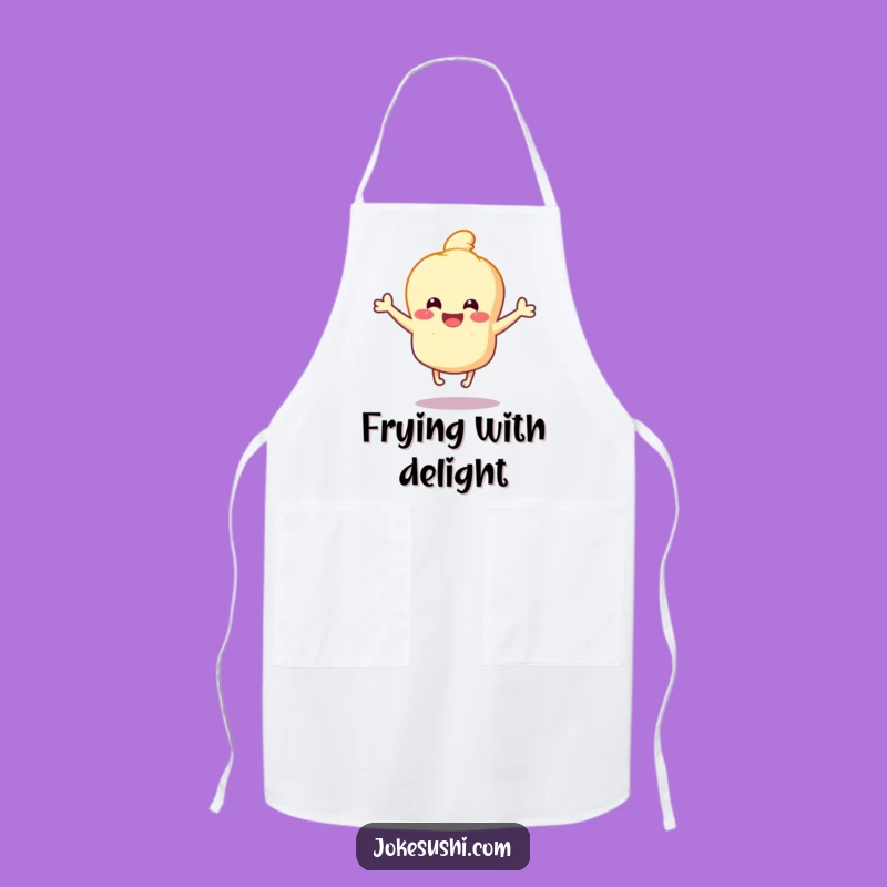 Funny Tempura Bounce Apron: Cook with Joyful Energy