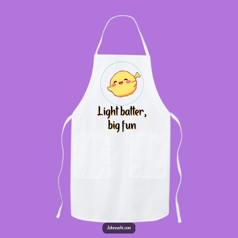 Funny Tempura Bubble Apron: Cook with Joy and Floating Flair