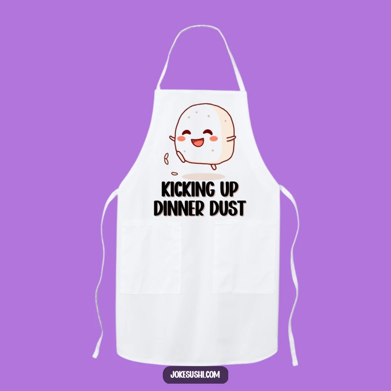 Funny Onigiri Apron: Playful Kitchen Wear for Rice Lovers