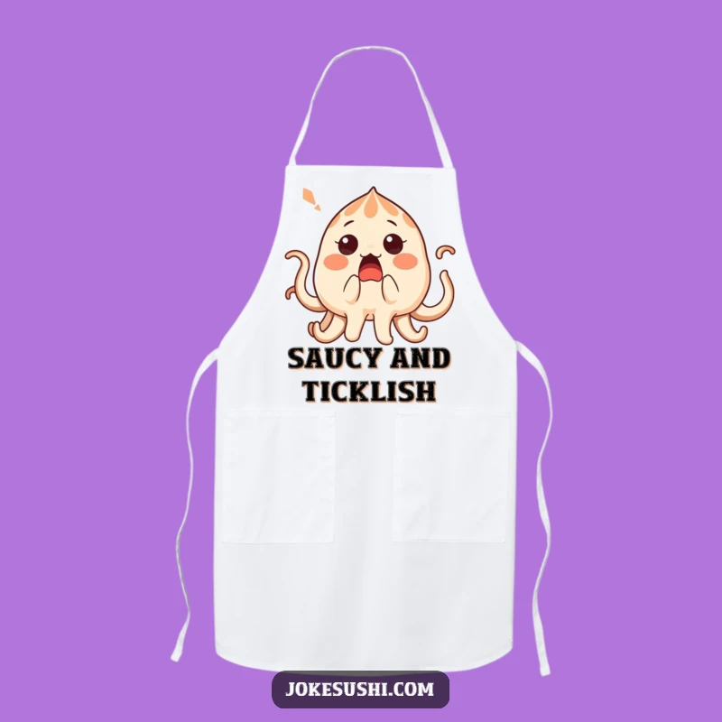Funny Surprised Takoyaki Apron: Cook With A Smile And A Dash Of Humor Funny Gift