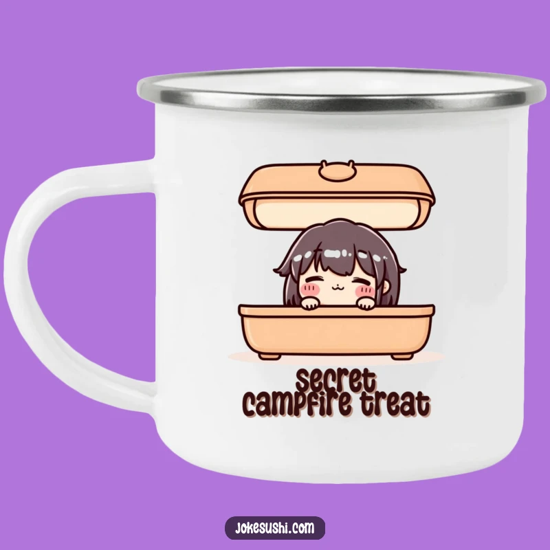 Funny Camp Bento Mug: Cute Adventures with Adorable Characters