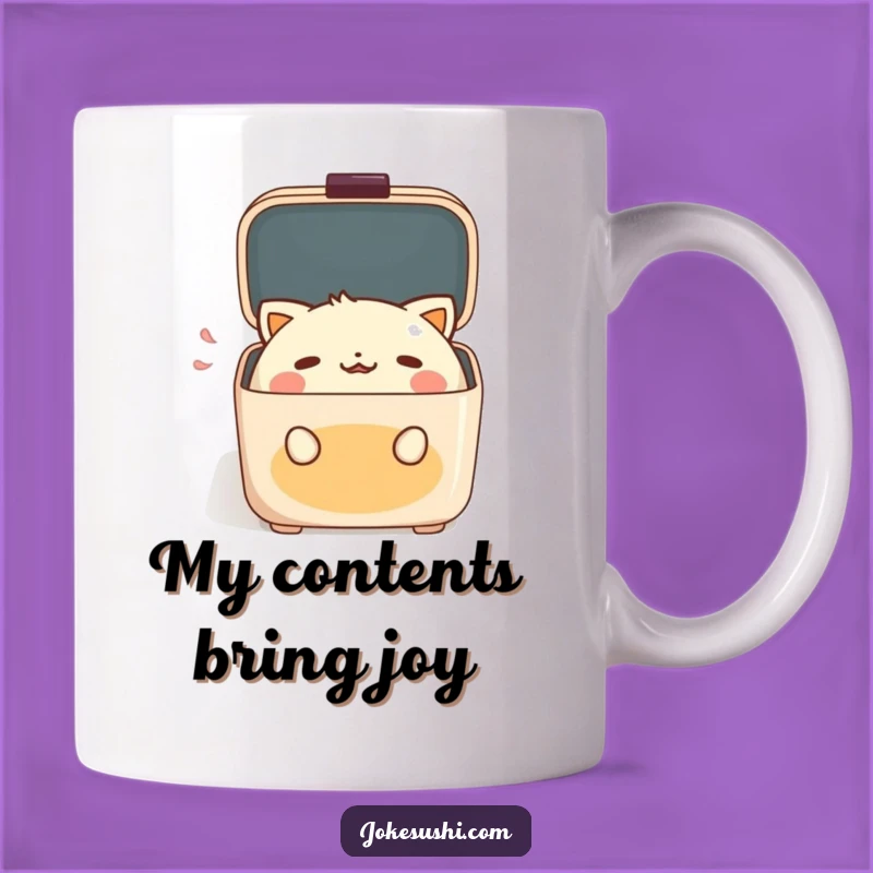 Funny Bento Box Surprise Mug: A Delightful Gasp for Foodie Gift Lovers
