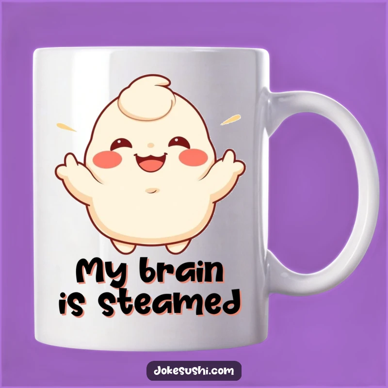 Funny Dumpling Enthusiast Mug: A Hilarious Asian Food Gift for Foodies