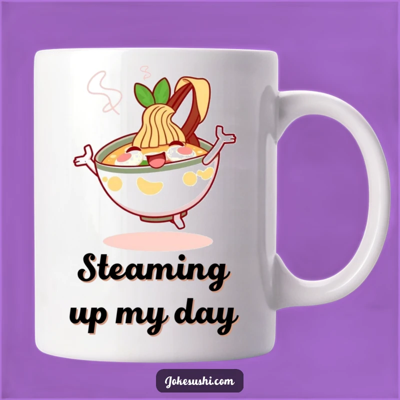 Funny Ramen Mug: Slurp Up Smiles With This Cheerful Funny Gift