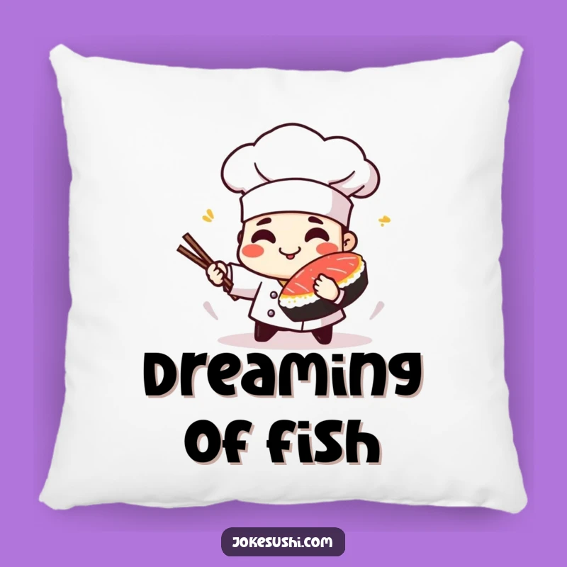 Cozy Funny Sushi Chef Pillow: Add Hilarious Comfort to Your Home Gift