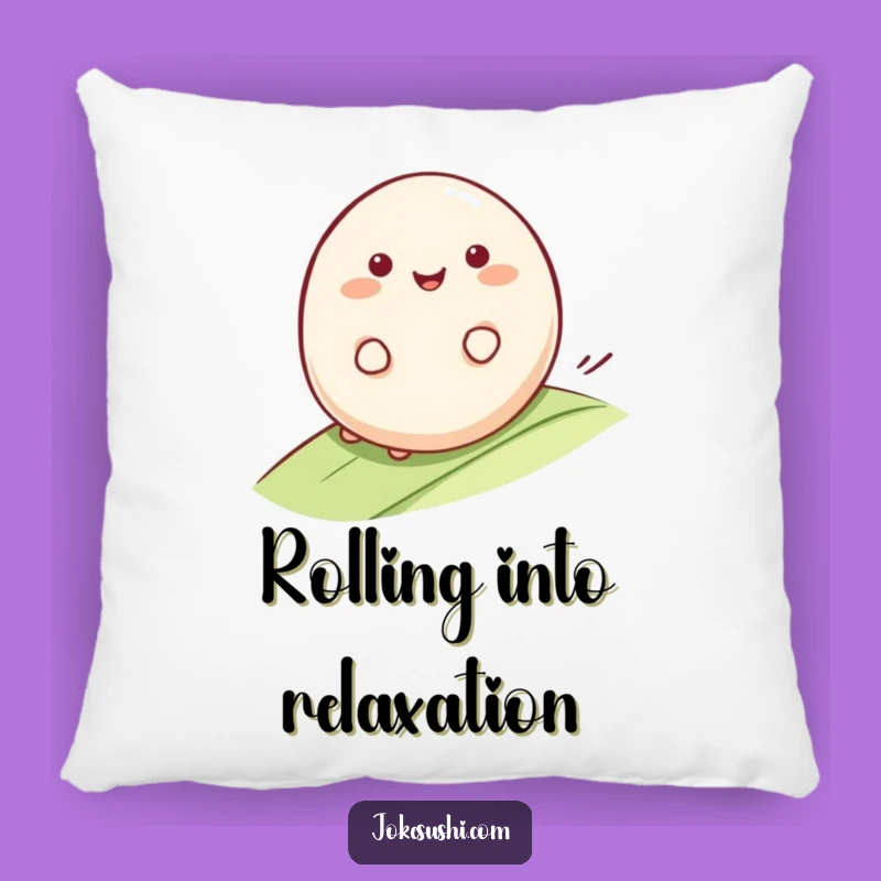 Funny Mochi Roll Pillow: Cuddle Up with Comedic Smoothness