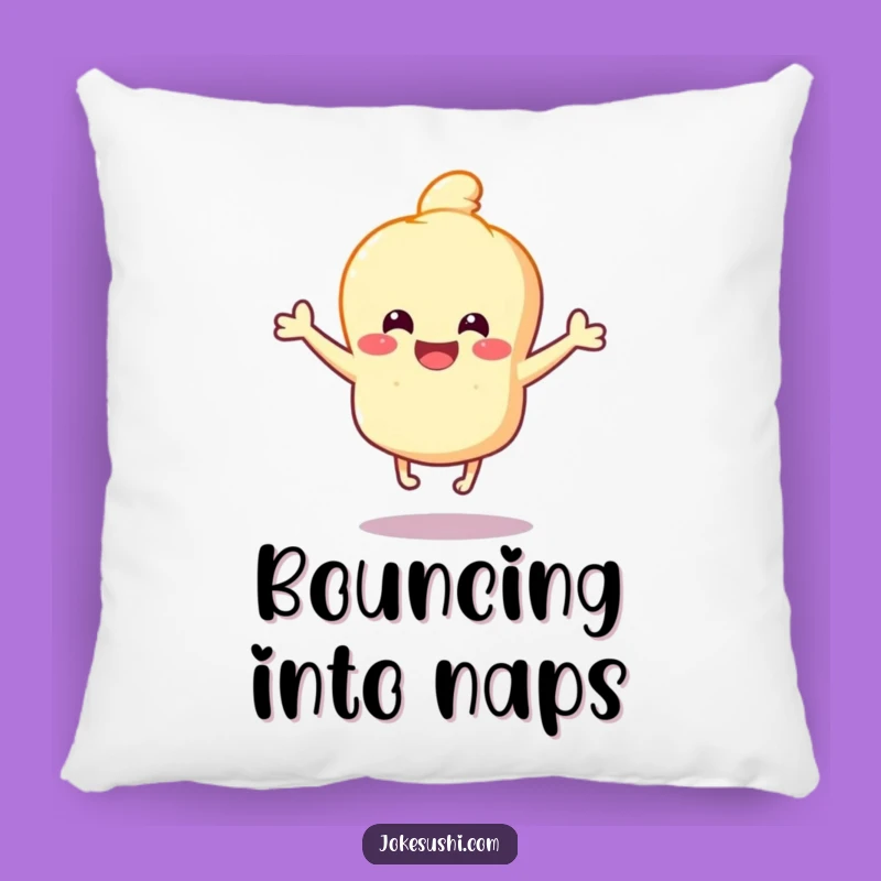 Funny Tempura Joy Pillow: Cuddle Up with Comedic Bounces