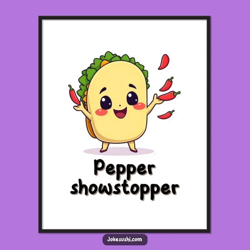 Funny Taco Digital Art: Decorate With This Cheerful Funny Gift