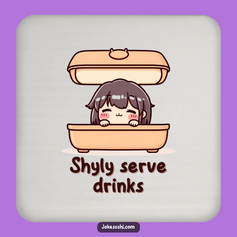 Funny Bento Box Coaster: Protect Surfaces with Adorable Charm