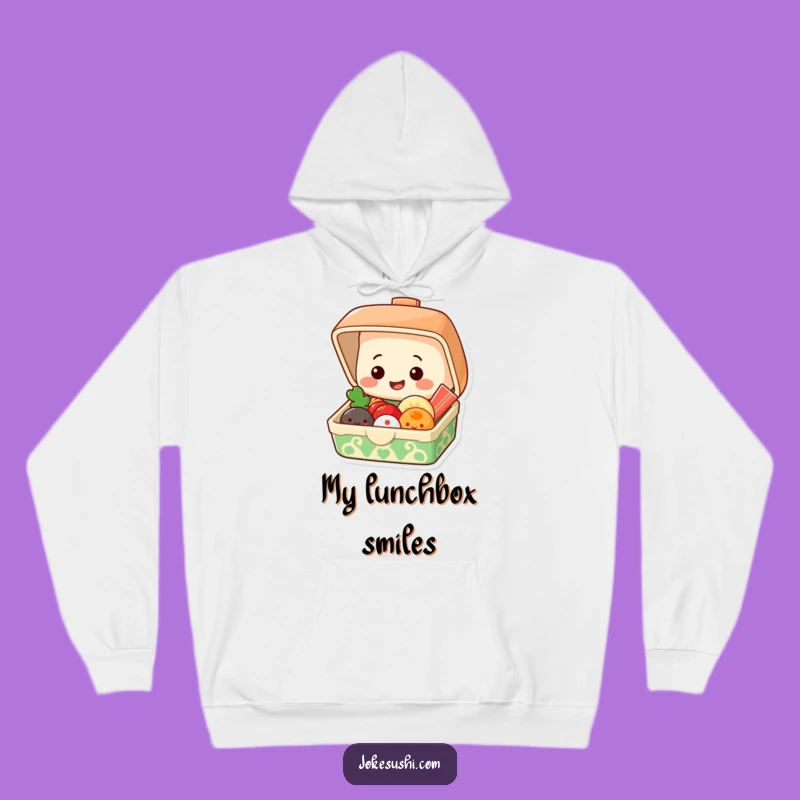 Cozy Funny Bento Box Hoodie: Warmth and Smiles in this Foodie Gift
