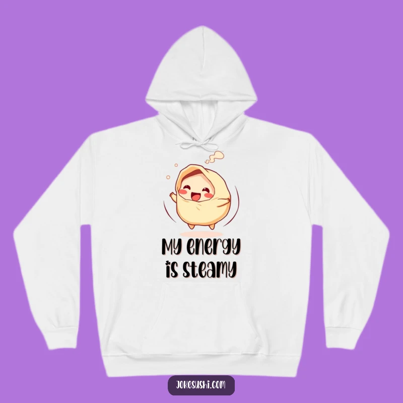 Funny Spinning Gyoza Hoodie: Cozy and Playful Foodie Apparel