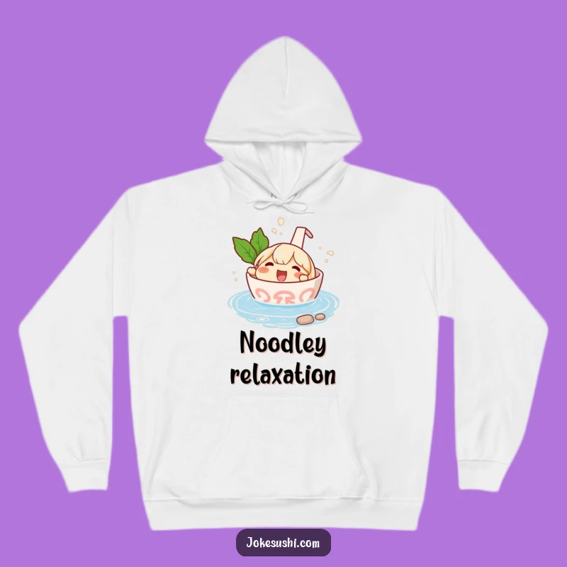 Funny Ramen Hot Spring Hoodie: Cozy & Hilarious Japanese Comfort Food Gift
