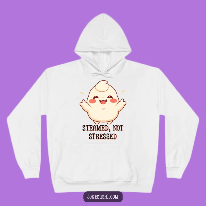 Cozy Funny Dumpling Hoodie: Embrace Warmth with this Hilarious Asian Food Gift