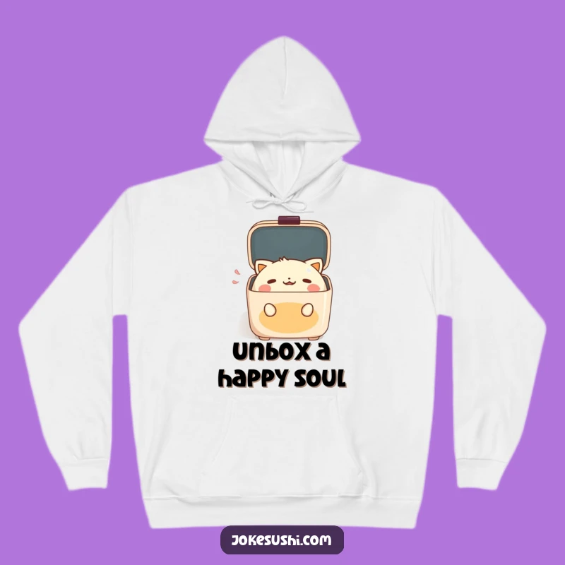 Cozy Funny Bento Box Hoodie: Embrace the Delightful Gasp in Warm Comfort