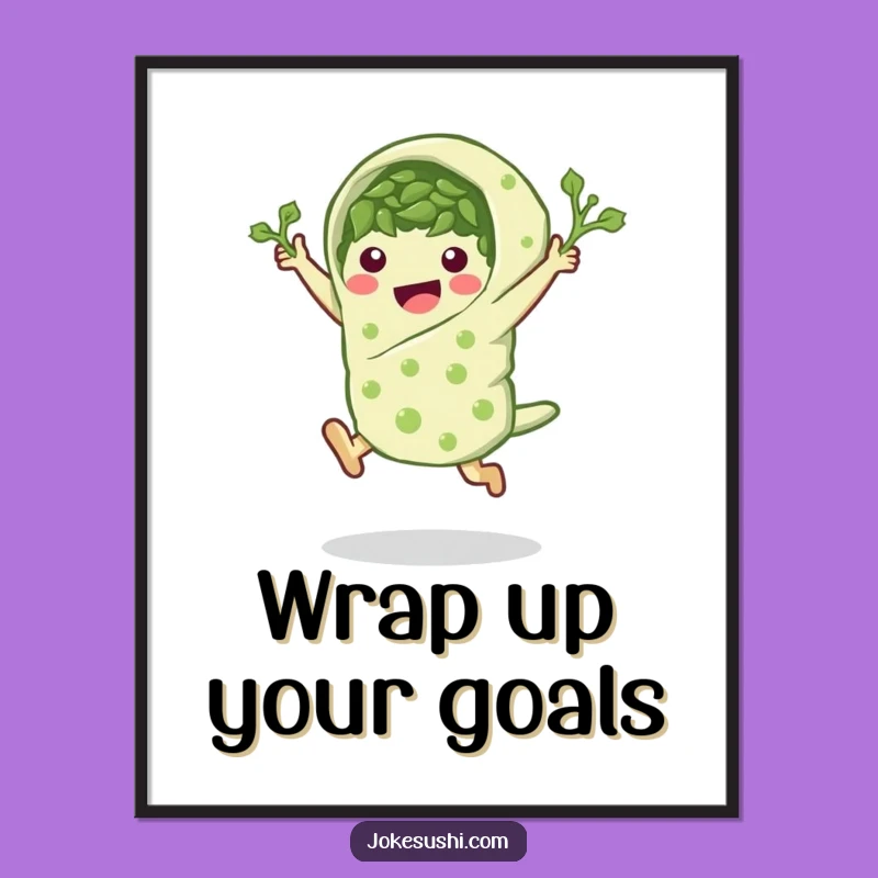 Free Printable Wall Art: Leaping Seaweed for Energetic Downloadable Home Decor