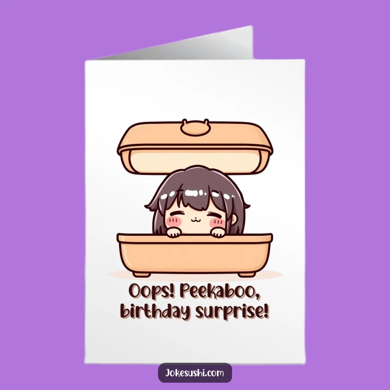 Cute Free Printable Birthday Card: Blushing Bento - Downloadable Gift!