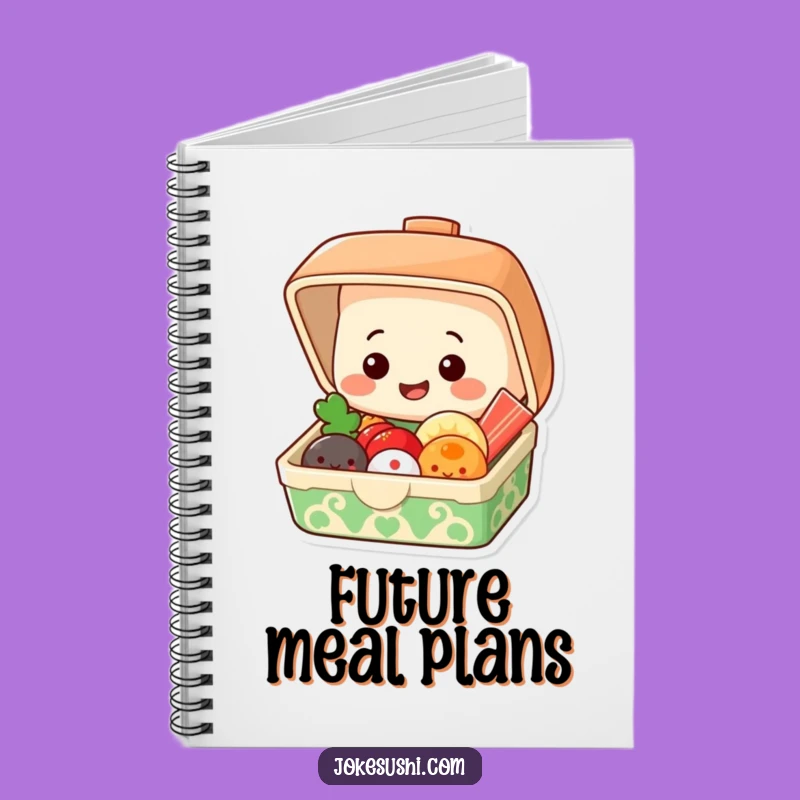 Funny Bento Box Journal: Organize Your Thoughts with Delicious Humor Gift