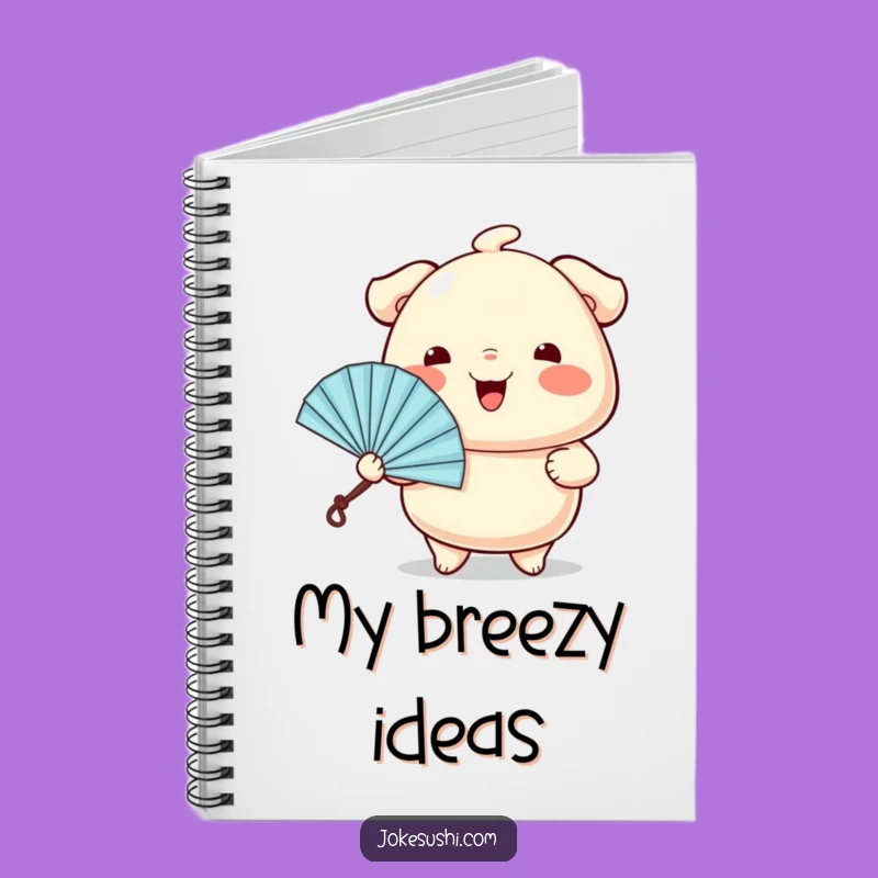 Funny Dumpling Fan Notebook: Jot Down Cute Ideas, Cheerful Foodie, Gift for Writers