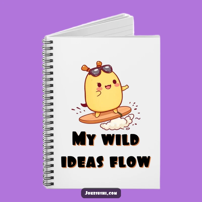 Funny Tamagoyaki Surf Notebook: Plan Your Next Culinary Adventure