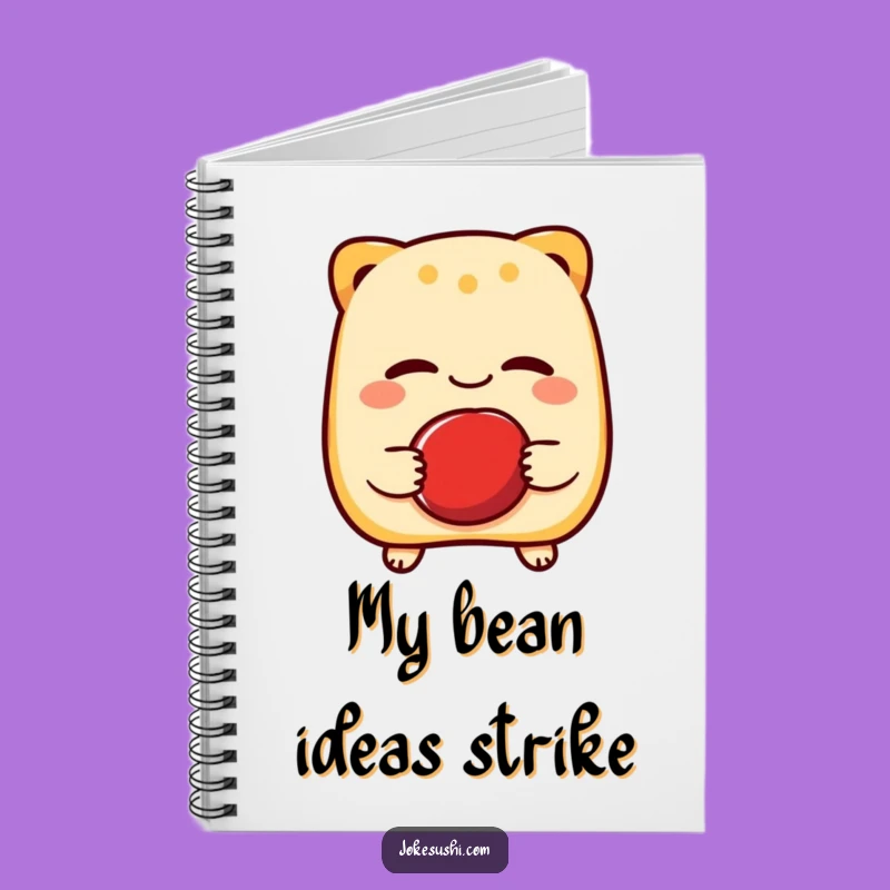 Funny Taiyaki Wink Notebook: Jot Down Notes with Sweet, Hilarious Flair