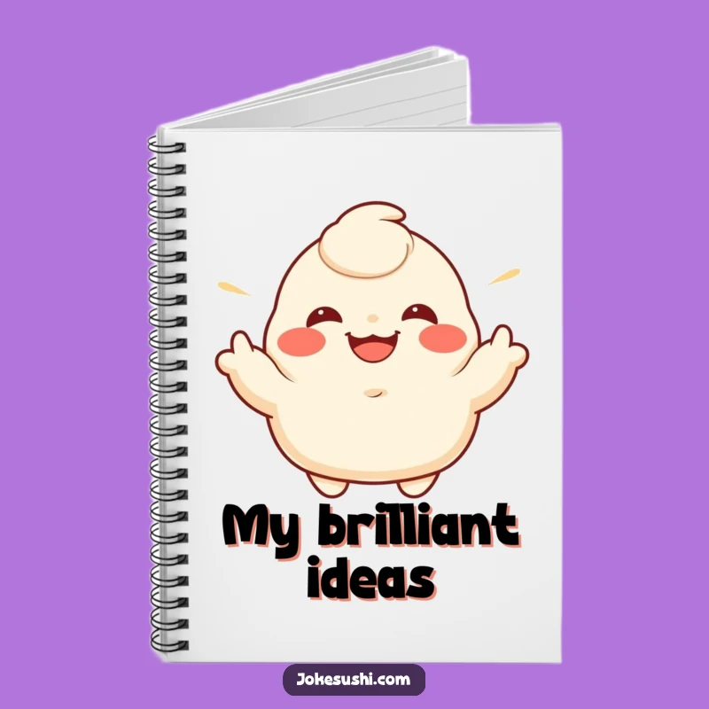 Funny Dumpling Notebook: Jot Down Ideas with this Hilarious Foodie Journal Gift