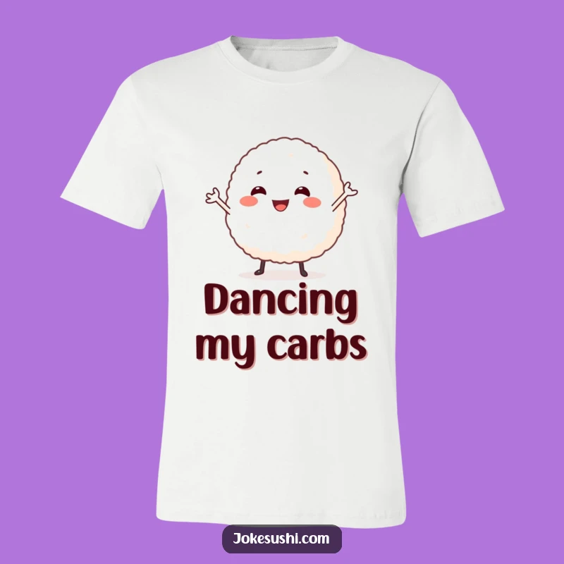 Funny Dancing Rice Ball T-Shirt - Wear Your Joyful Moves