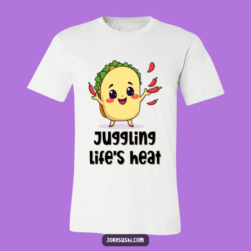 Funny Taco T-Shirt: Show Your Love For Tacos With This Cheerful Funny Gift