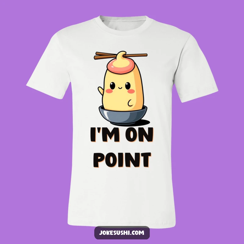 Funny Tamagoyaki Chopstick T-Shirt: Wear Your Balance with Pride!